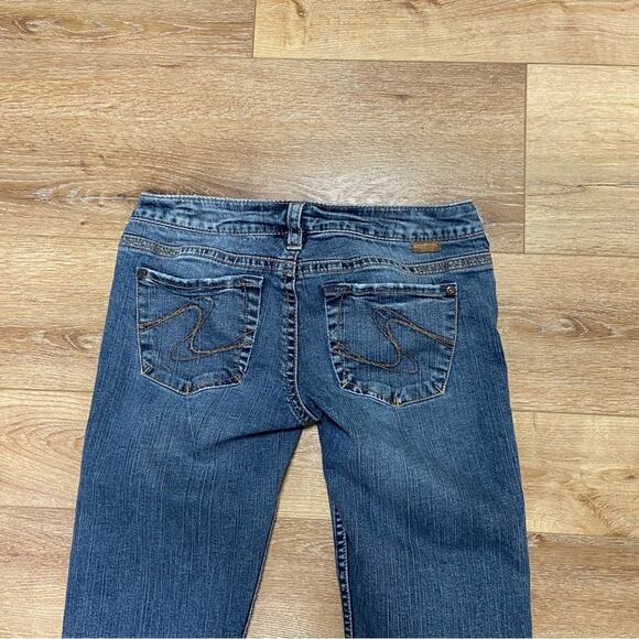 Silver Santorini Cropped Jeans Size 29 - Picture 8 of 8